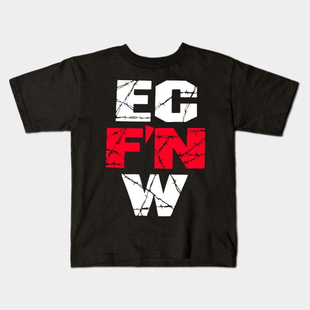 ecw Kids T-Shirt by Corecustom